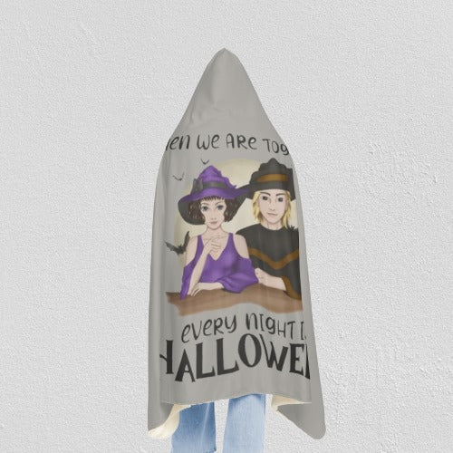 When we are together every night is Halloween | Snuggle Blanket